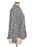 Alexander Jordan 100% Rayon Print Ivory Long Sleeve Blouse Size XL - photo 4