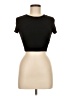 Zara Black Short Sleeve Turtleneck Size M - photo 1