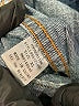 Sunset & Spring 100% Cotton Stars Blue Denim Jacket Size XS - photo 7