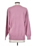 Unbranded Solid Pink Pullover Sweater Size S (estimated) - photo 2