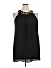 Unbranded 100% Polyester Black Casual Dress Size XL - photo 1