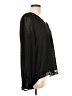 Gibson Look 100% Polyester Black 3/4 Sleeve Blouse Size L - photo 4