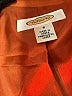 Talbots 100% Polyester Orange Blazer Size 8 - photo 6