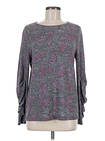 NZT by Nic + Zoe Long Sleeve Blouse (view 1)