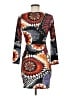 Assorted Brands Print Purple Casual Dress Size M - photo 2