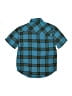 Shaun White 100% Cotton Plaid Teal Short Sleeve Button-Down Shirt Size S (kids) - photo 2