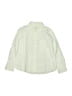 Zara Solid Green Long Sleeve Button-Down Shirt Size 6 - photo 1