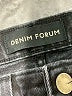 Denim Forum Tweed Black Jeans Size 25 waist - photo 6