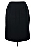 Hillard & Hanson 100% Polyester Solid Black Formal Skirt Size 6 - photo 1