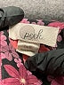 Peek... 100% Polyester Floral Purple Dress Size 4 - 5 - photo 3