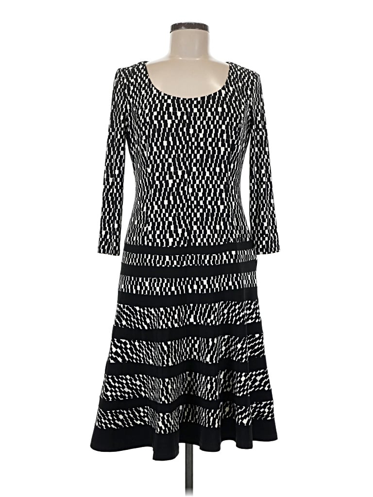 Pre-owned Anne Klein Casual Dress In Black