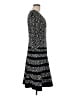 Anne Klein Chevron-herringbone Black Casual Dress Size 6 - photo 4