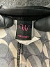 Wrapper Argyle Gray Casual Dress Size S - photo 7