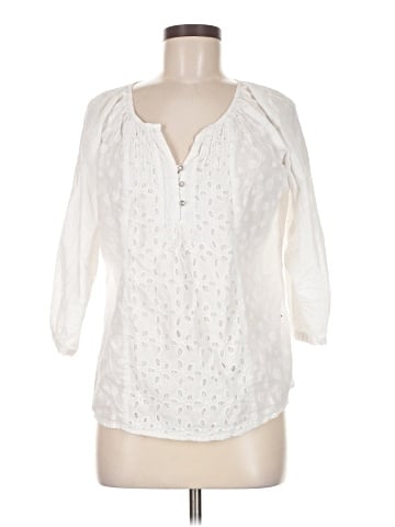 Life Style 3/4 Sleeve Blouse (view 1)
