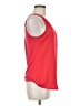 Express 100% Polyester Red Sleeveless Blouse Size M - photo 4