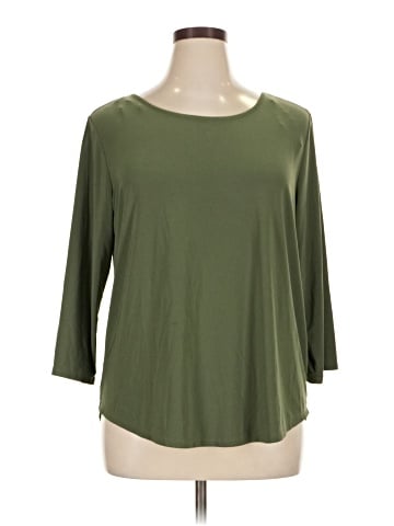 DressBarn 3/4 Sleeve T-Shirt (view 1)
