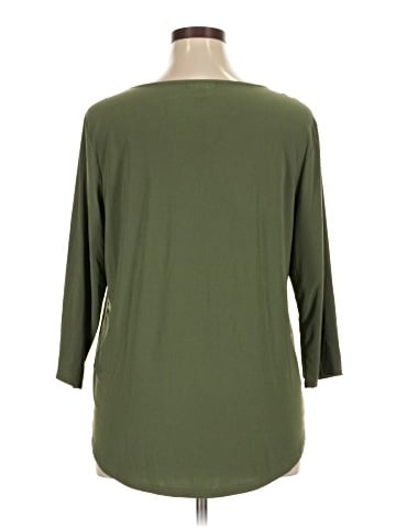 DressBarn 3/4 Sleeve T-Shirt (view 2)