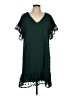Shein 100% Polyester Green Casual Dress Size 12 - photo 1