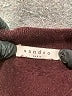 Sandro Burgundy Wool Pullover Sweater Size Sm (1) - photo 6