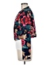 Shein 100% Polyester Floral Blue Long Sleeve Blouse Size 8 - 10 - photo 5
