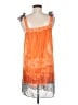Kanvas Graphic Orange Cocktail Dress Size M - photo 2