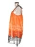 Kanvas Graphic Orange Cocktail Dress Size M - photo 5