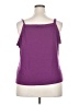 Unbranded Purple Sleeveless Top Size 2X - photo 2