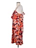 Gap 100% Polyester Floral Orange Cocktail Dress Size S - photo 5