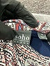 Soho 100% Polyester Paisley Pink 3/4 Sleeve Blouse Size M - photo 7
