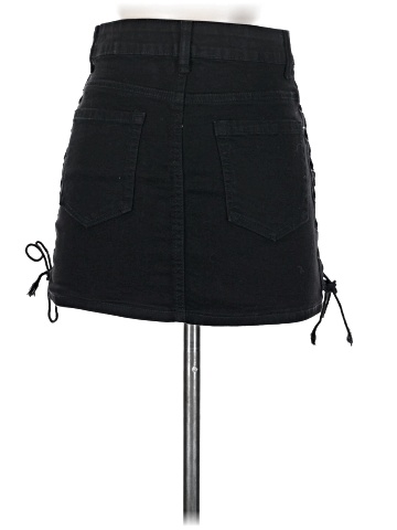 Angel Kiss Denim Skirt (view 2)