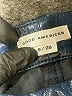 Good American 100% Polyurethane Metallic Black Casual Pants Size 6 - photo 7