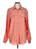 Madison 100% Polyester Solid Orange Long Sleeve Blouse Size L - photo 1