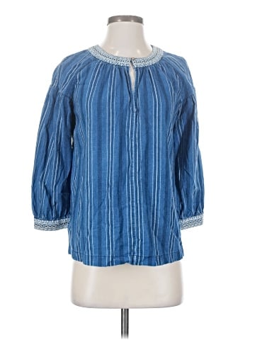 Massimo Dutti 3/4 Sleeve Blouse (view 1)