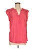 Daniel Rainn Pink Short Sleeve Blouse Size M - photo 1