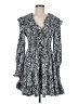 Savida 100% Polyester Animal Print Silver Casual Dress Size M - photo 1