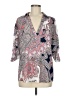 Soho 100% Polyester Paisley Pink 3/4 Sleeve Blouse Size M - photo 1