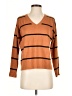 Ann Taylor LOFT Stripes Brown Pullover Sweater Size XS - photo 1