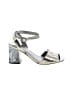 Office London Metallic Silver Sandals Size EU 40 - photo 1