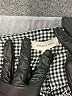 Silence and Noise Houndstooth Gray Casual Pants Size 6 - photo 4