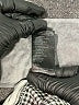 Silence and Noise Houndstooth Gray Casual Pants Size 6 - photo 6