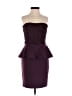 Aqua Burgundy Cocktail Dress Size XS - photo 1