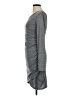 Leith Solid Gray Casual Dress Size M - photo 5
