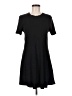 Privacy Please Solid Black Casual Dress Size M - photo 1