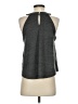 Cable & Gauge Gray Black Sleeveless Blouse Size S - photo 2