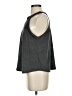 Cable & Gauge Gray Black Sleeveless Blouse Size S - photo 5