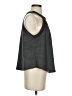 Cable & Gauge Gray Black Sleeveless Blouse Size S - photo 4