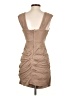 Bebe 100% Polyester Solid Tan Cocktail Dress Size XS - photo 2