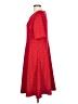 Lands' End Polka Dots Red Casual Dress Size L - photo 5