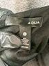 Aqua Solid Black Cocktail Dress Size S - photo 6