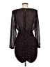 Zara Stars Black Cocktail Dress Size M - photo 2